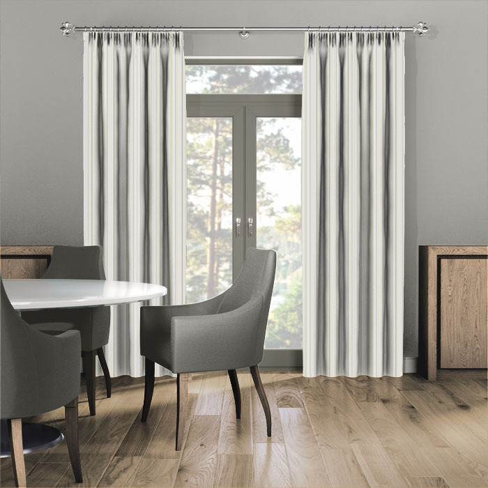 Curtains in Somerville Olive by iLiv