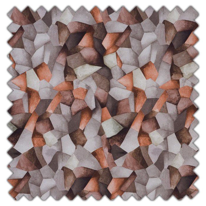 Swatch of Statue Rust by Prestigious Textiles