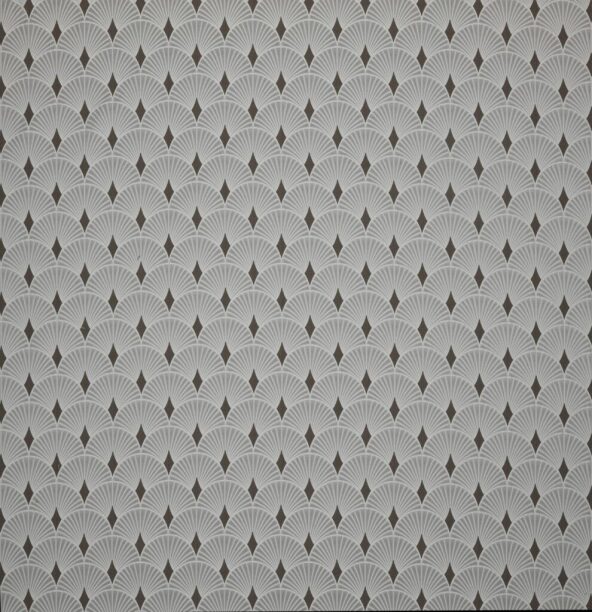 Tamara Silver Fabric by Ashley Wilde