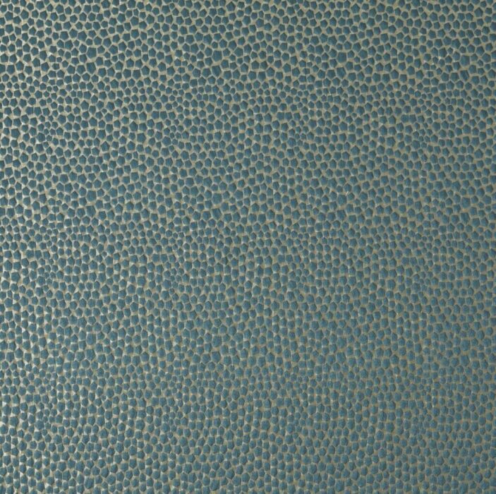 Taurus Peacock Fabric by Ashley Wilde