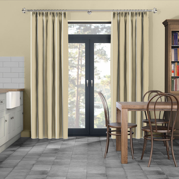 Curtains in Waterbury Stone by iLiv