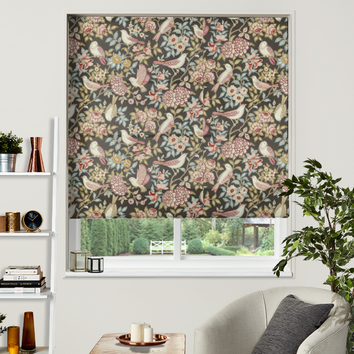 Electric Roman Blind Heritage Cedar