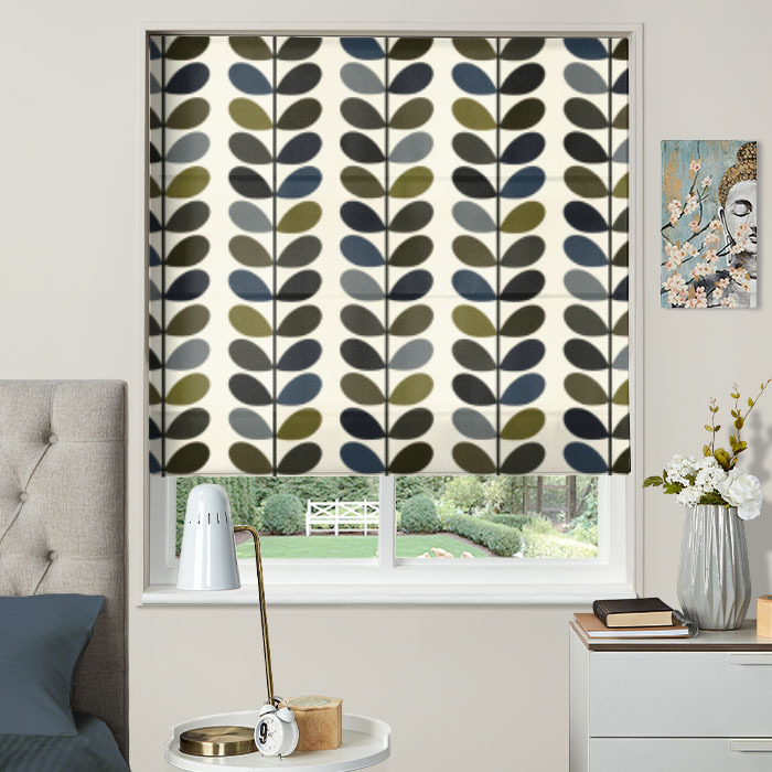 Electric Roman Blind Multi Stem Moss