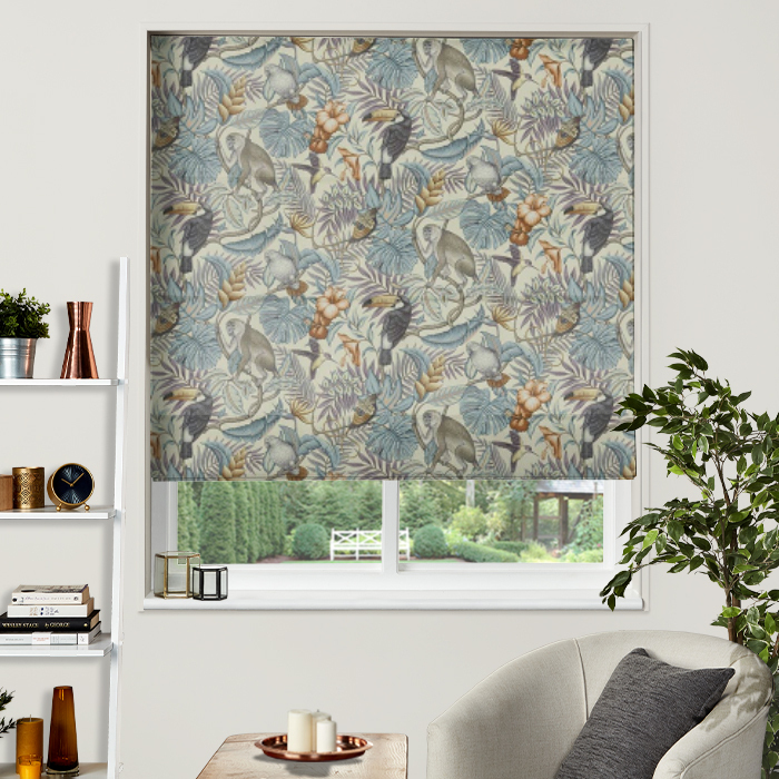 Electric Roman Blind Rainforest Henna