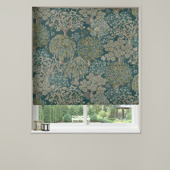 Electric Roman Blind Tatton Mineral 