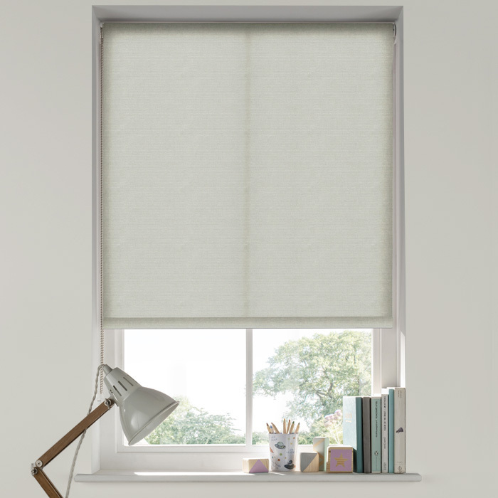 Eve Roller Blind in Glitz Pearl Taupe