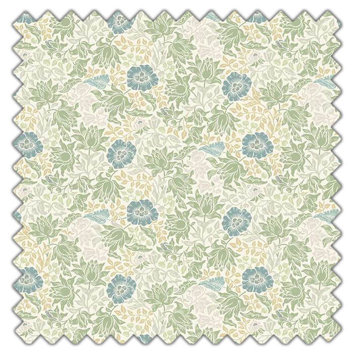 Swatch of Mallow Apple Linen by Clarke And Clarke