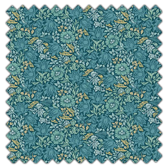 Swatch of Mallow Teal by Clarke And Clarke