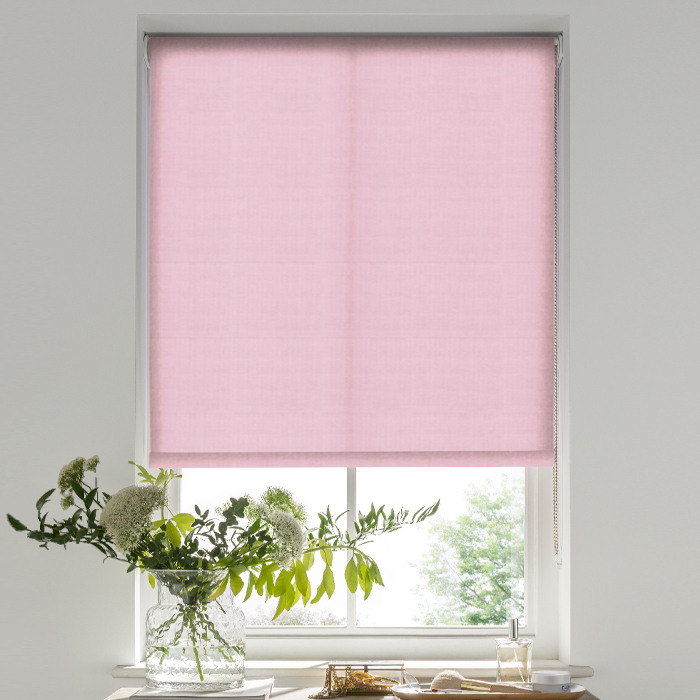 Palermo Baby Pink Roller Blind