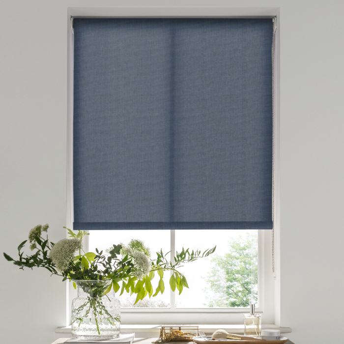 Palermo Navy Electric Roller Blind