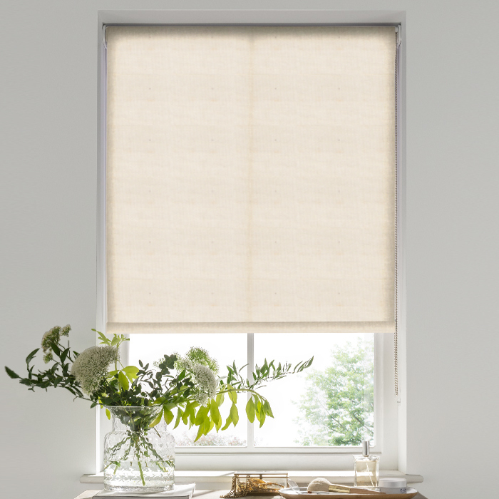 Palermo Parchment Electric Roller Blind
