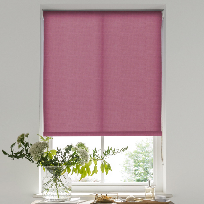 Palermo Rosewood Electric Roller Blind