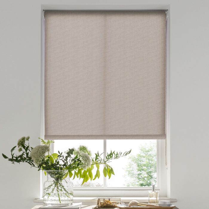 Palermo Taupe Electric Roller Blind