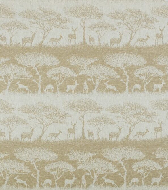 Hastings Ochre Fabric by Ashley Wilde