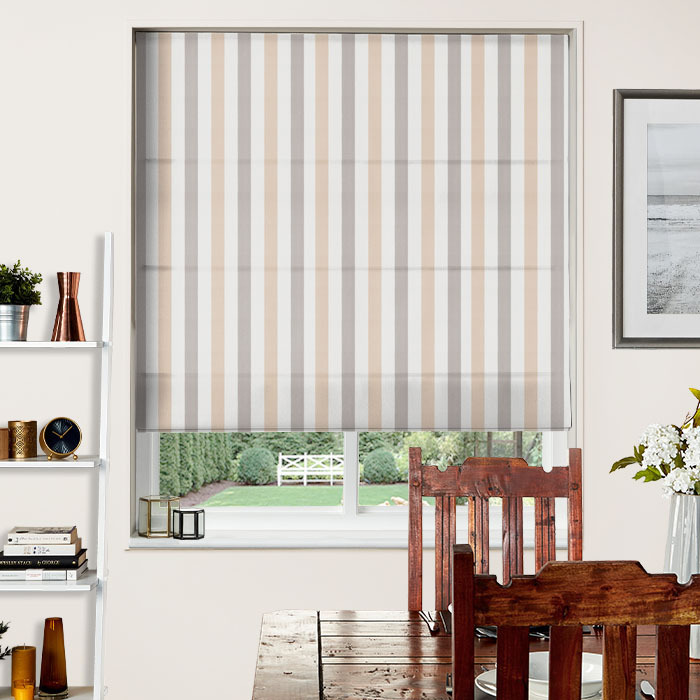 Roman Blind in Lowell Rose by iLiv