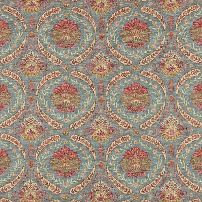 Lucerne Teal Fabric by iLiv