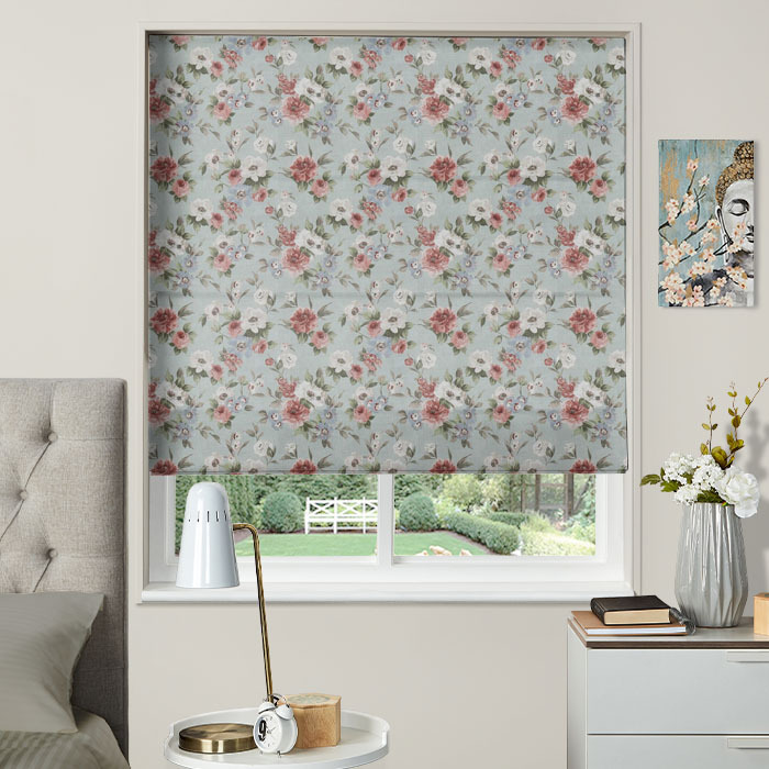 Roman Blind in Lyndhurst Tourmaline by iLiv