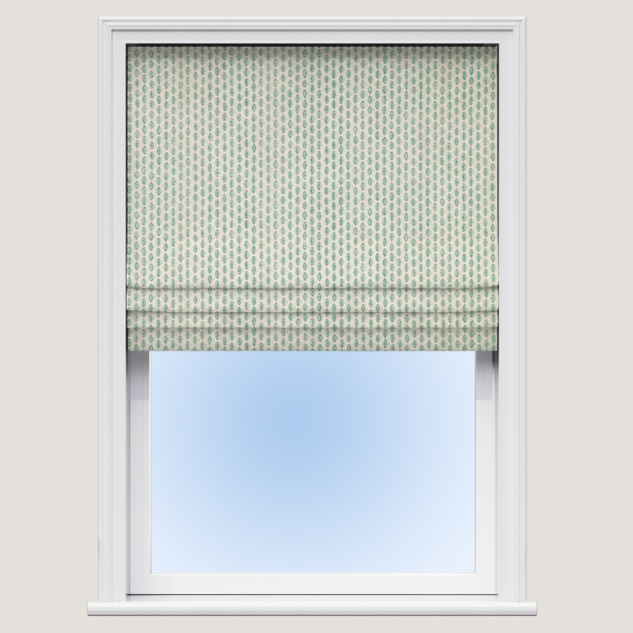 Maala Emerald Roman Blind