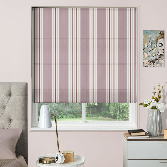 Roman Blind in Maine Grape by iLiv