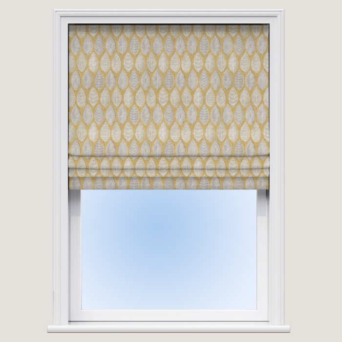 Malabar Quince Roman Blind