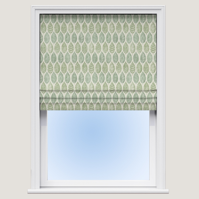 Malabar Sage Roman Blind
