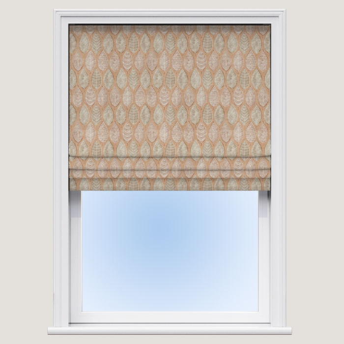 Malabar Wildrose Roman Blind