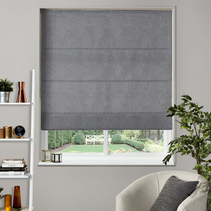 Roman Blind in Muse Smoke by iLiv
