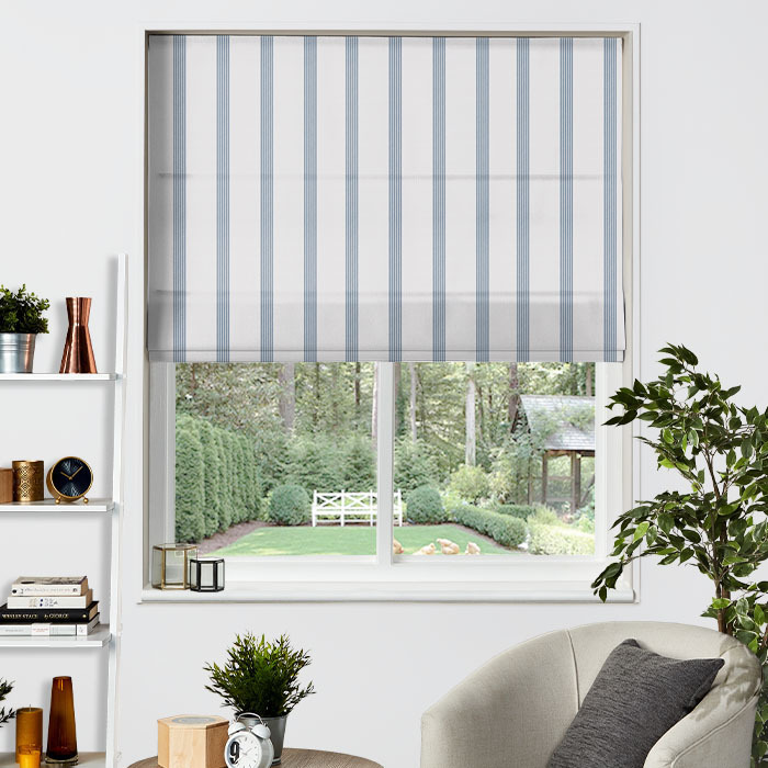 Roman Blind in Newport Kingfisher by iLiv