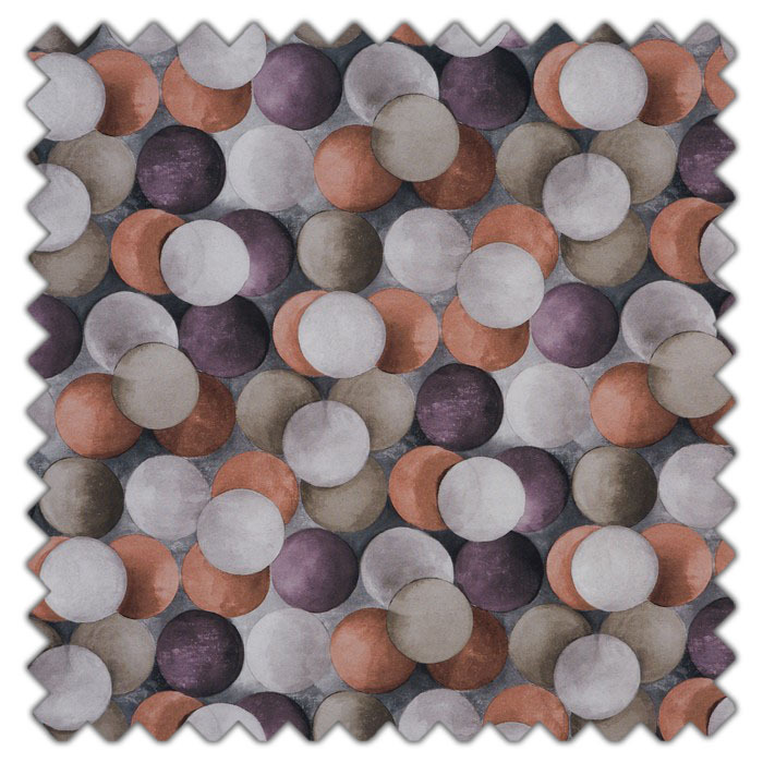 Swatch of Pendulum Rust by Prestigious Textiles