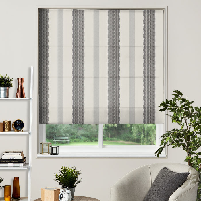 Roman Blind in Portland Mineral by iLiv