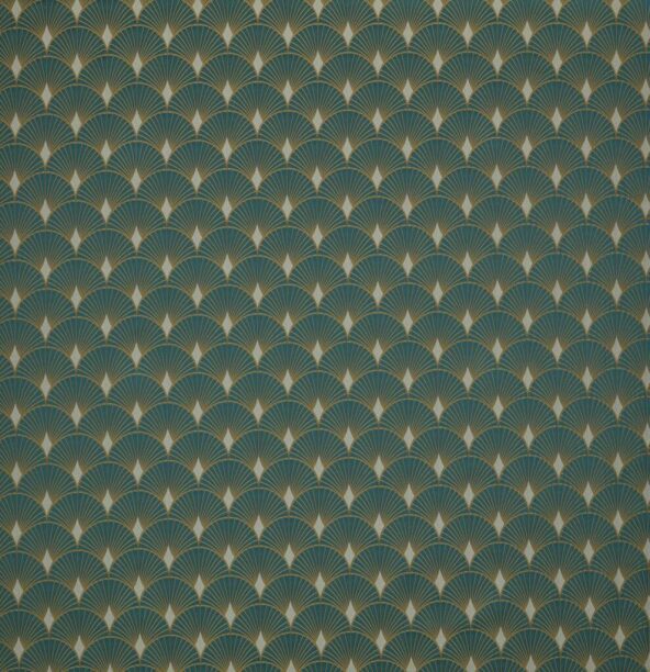 Tamara Emerald Fabric by Ashley Wilde