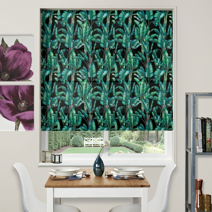 Roman Blind in Valdivian Ebony by Chatham Glyn