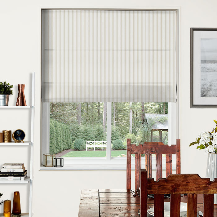Roman Blind in Vermont Linen by iLiv