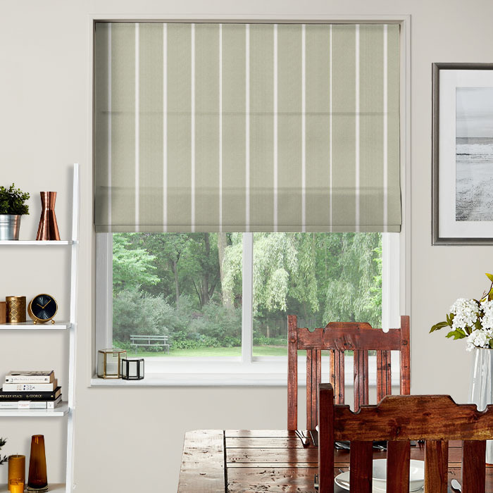 Roman Blind in Waterbury Willow by iLiv