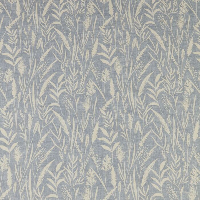 Wild Grasses Cornflower Fabric by iLiv