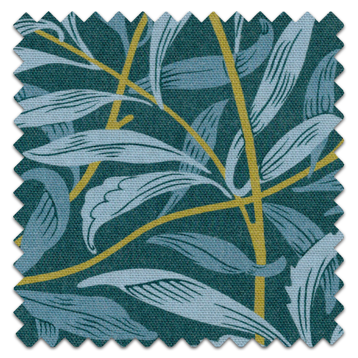 Swatch of Willow Boughs Denim