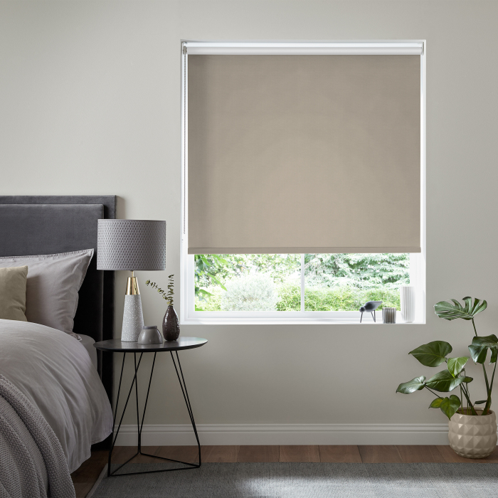 Skye Pebble Blackout Eve Electric Roller Blind