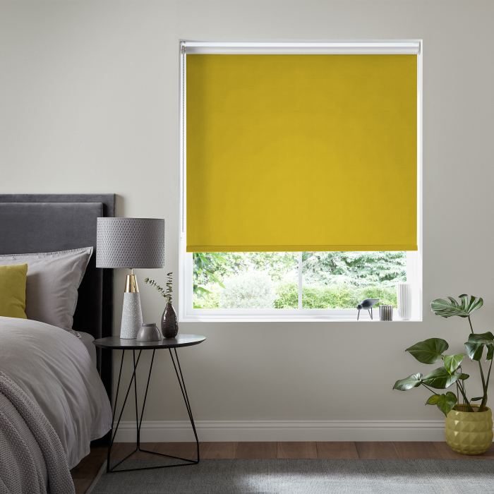 Skye Sunflower Blackout Eve Electric Roller Blind