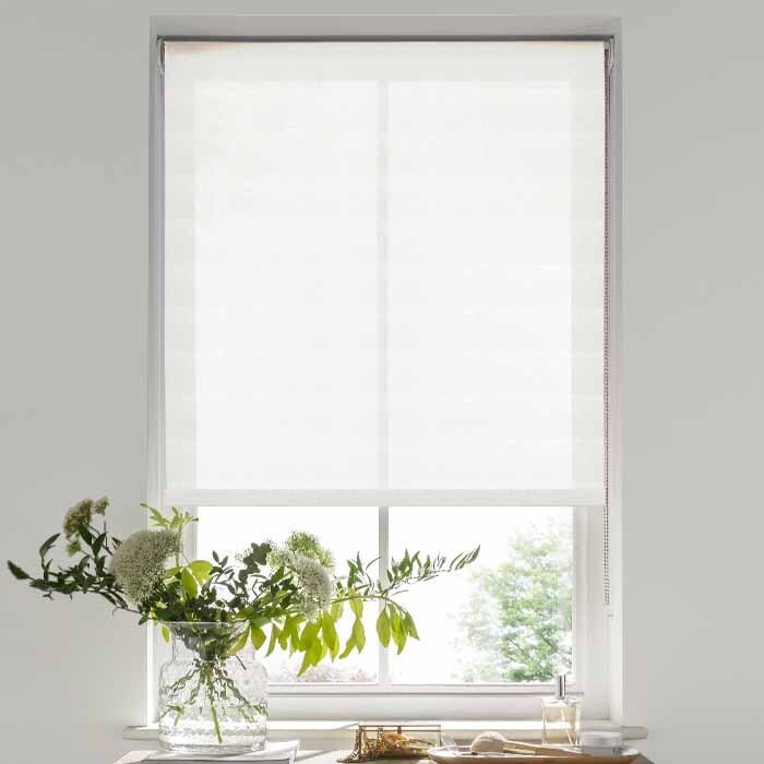 Voile White Roller Blind