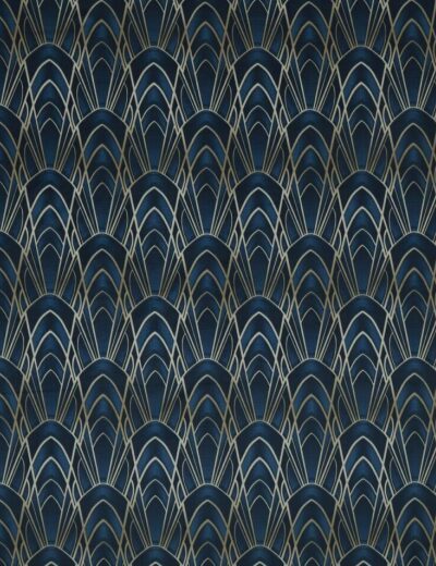 Delaunay Sapphire Fabric