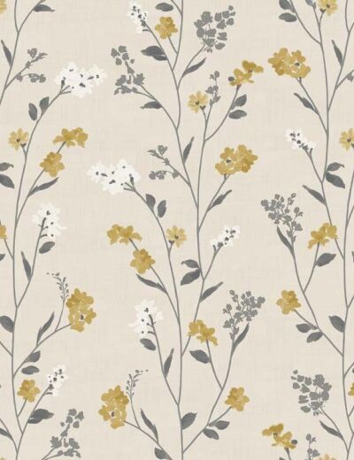 Enchanted Ochre Fabric Enchanted Ochre Fabric