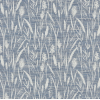 Sea Grasses Cobalt Fabric by iLiv