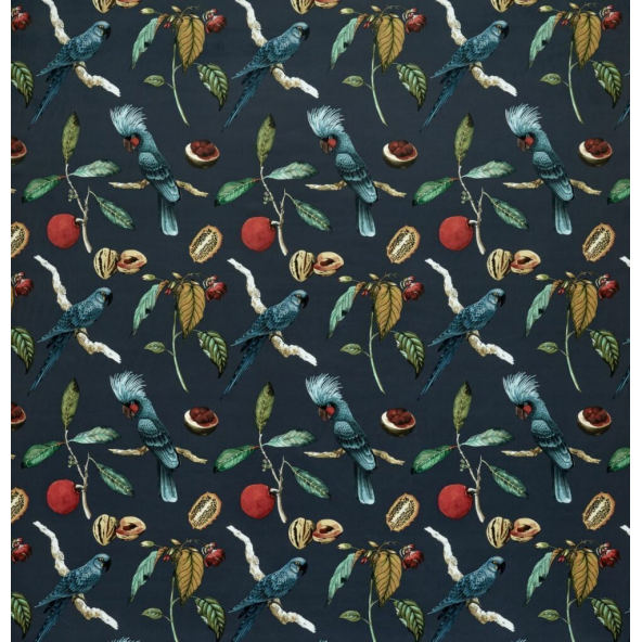 Cockatoo Ink Fabric by Ashley Wilde