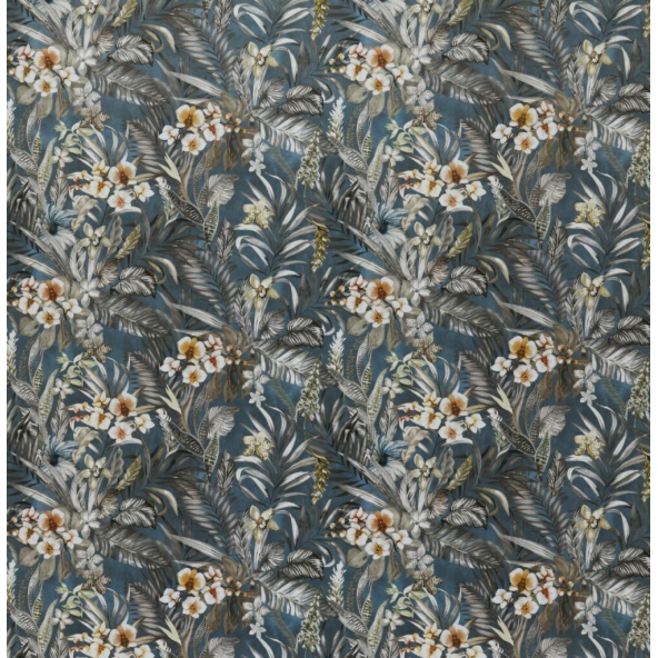 Kew River Fabric by Ashley Wilde