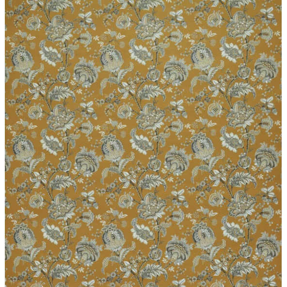 Prunella Ochre Fabric by Ashley Wilde
