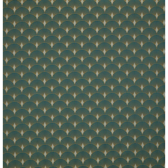 Tamara Emerald Fabric by Ashley Wilde