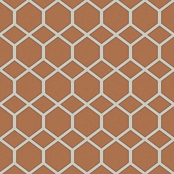 Kibale Papaya Fabric by iLiv