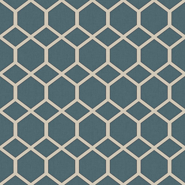 Kibale Peacock Fabric by iLiv