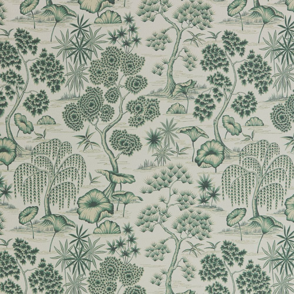 Porcelain Evergreen Fabric by iLiv