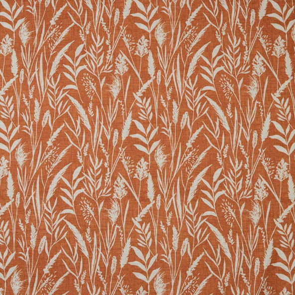 Wild Grasses Clementine Fabric by iLiv